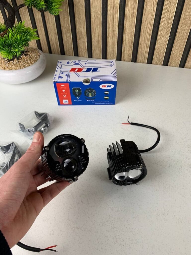 Phares Additionnels LED Moto – Projecteurs Anti-Brouillard Haute Performance