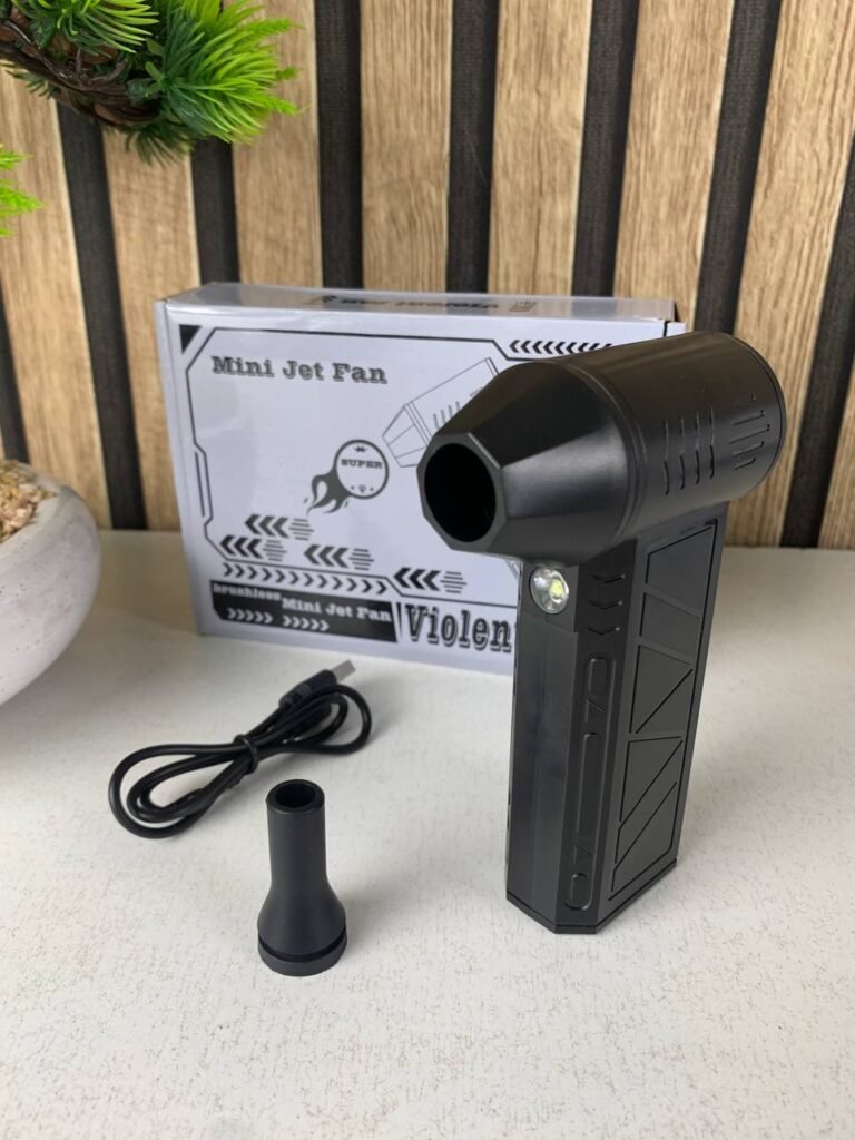 Souffleur d’Air Électrique Sans Fil Haute Puissance – Nettoyage Précis, Sécurisé & Polyvalent