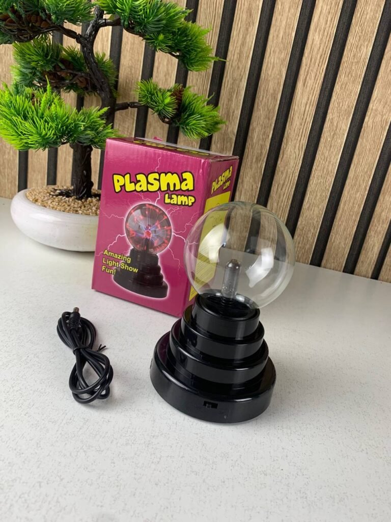 Lampe Boule Plasma Sphérique Ionique Tactile – Lampe Plasma Décorative