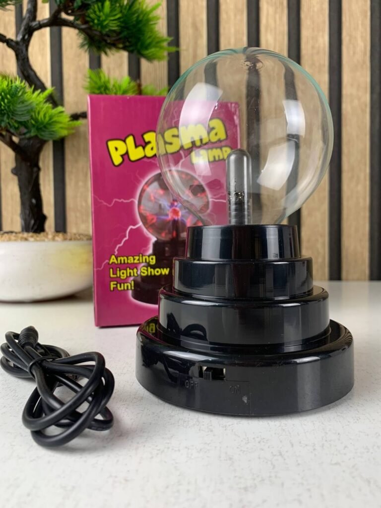 Lampe Boule Plasma Sphérique Ionique Tactile – Lampe Plasma Décorative