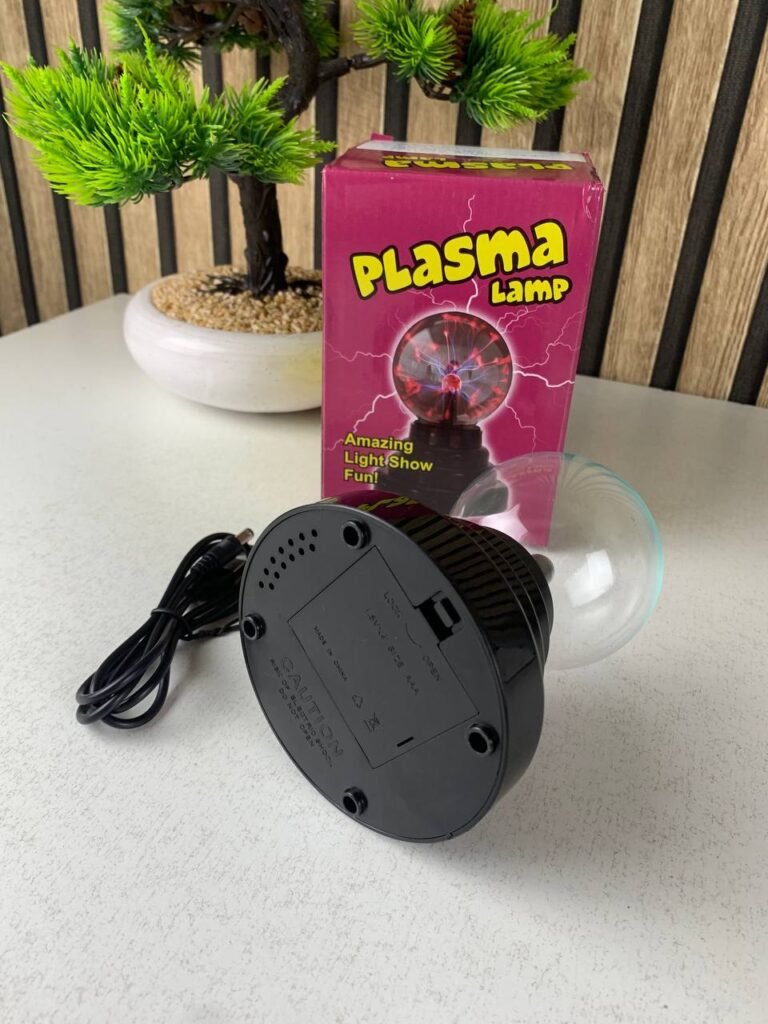 Lampe Boule Plasma Sphérique Ionique Tactile – Lampe Plasma Décorative