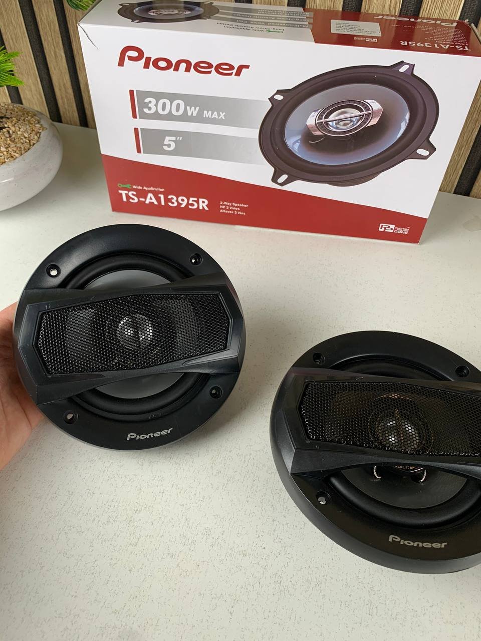 Haut-Parleur Pioneer Coaxial Voiture 300W – Stéréo Omnidirectionnel Hi-Fi - الصورة 5