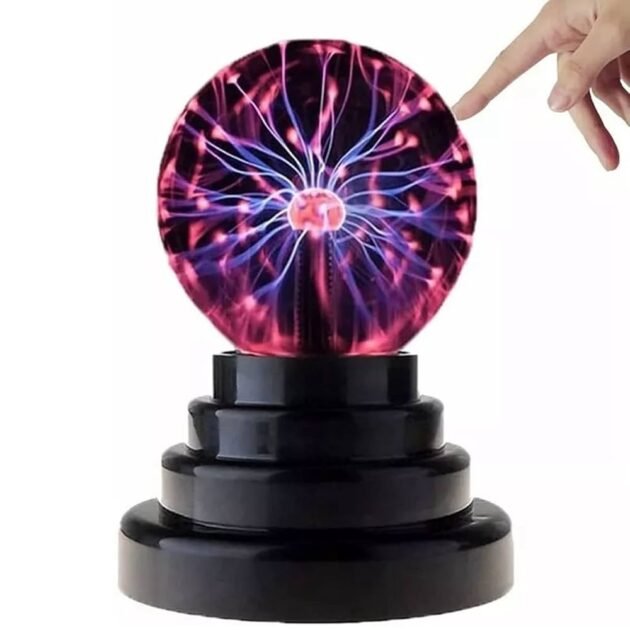 Lampe Boule Plasma Sphérique Ionique Tactile – Lampe Plasma Décorative