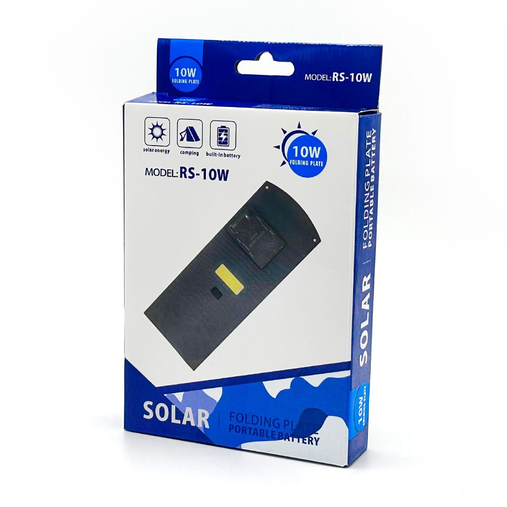 Panneau Solaire USB Pliable 10W 3000mAh – L’énergie propre toujours avec vous