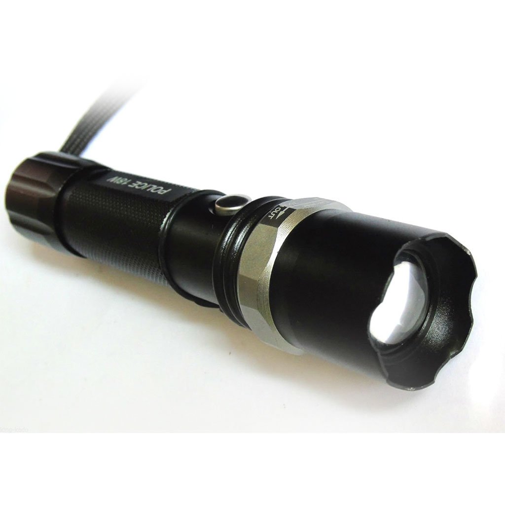 Lampe Torche LED SWAT Multifonction Zoom Réglable – Lampe Rechargeable Haute Puissance - الصورة 2