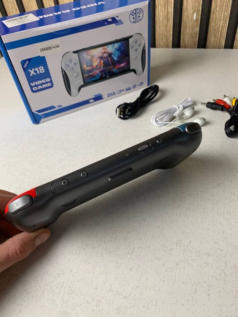 X18 Console Portable 10000+ Jeux – Écran 4.3’’ Batterie 2500mAh