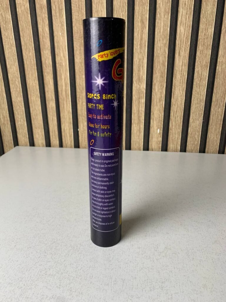 Glow Sticks Bulk Party Favors 50pcs 8inch – Bracelets Lumineux Party Time