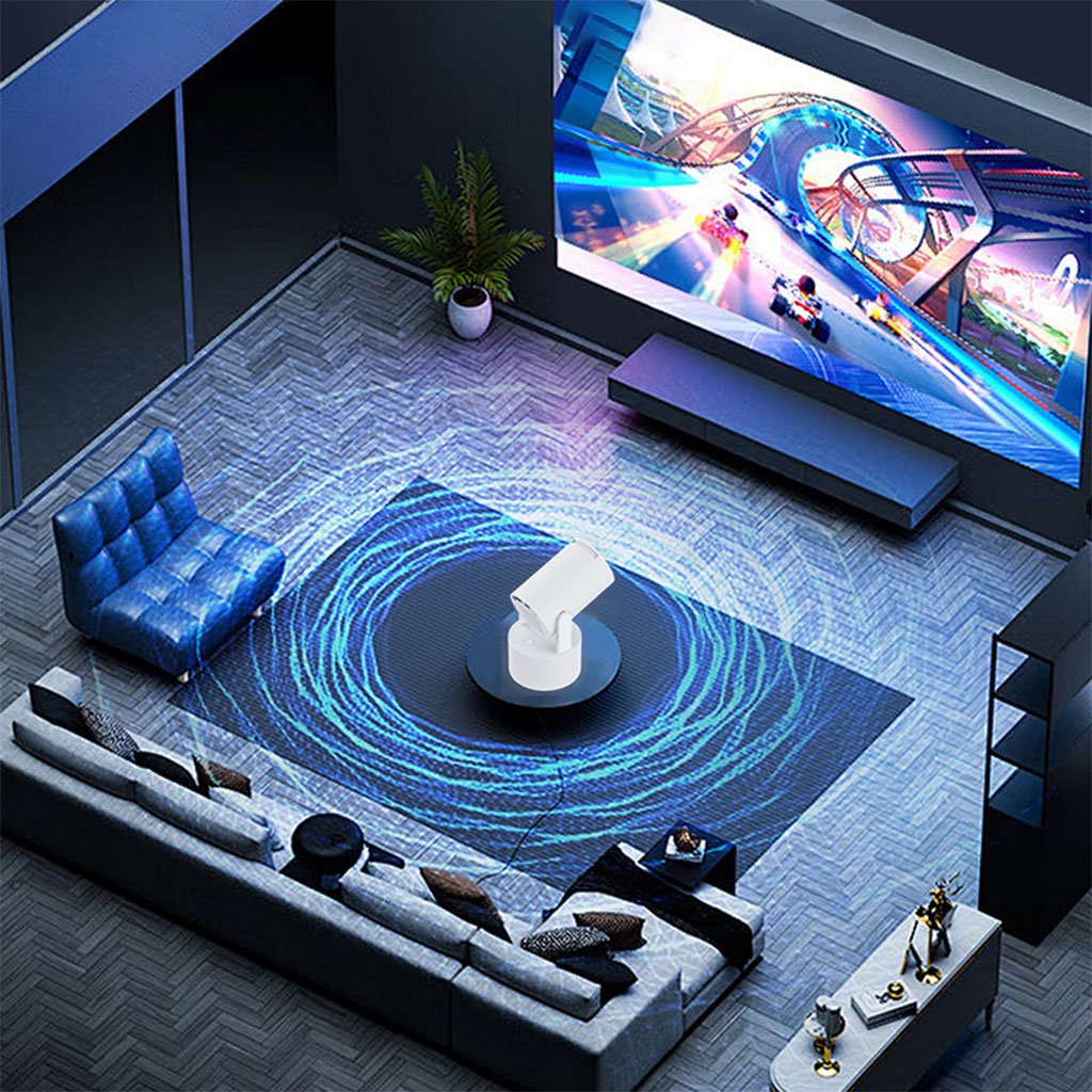 Mini Projecteur Karaoke Portable YS-300 KTV – Support 4K 1080P - الصورة 4