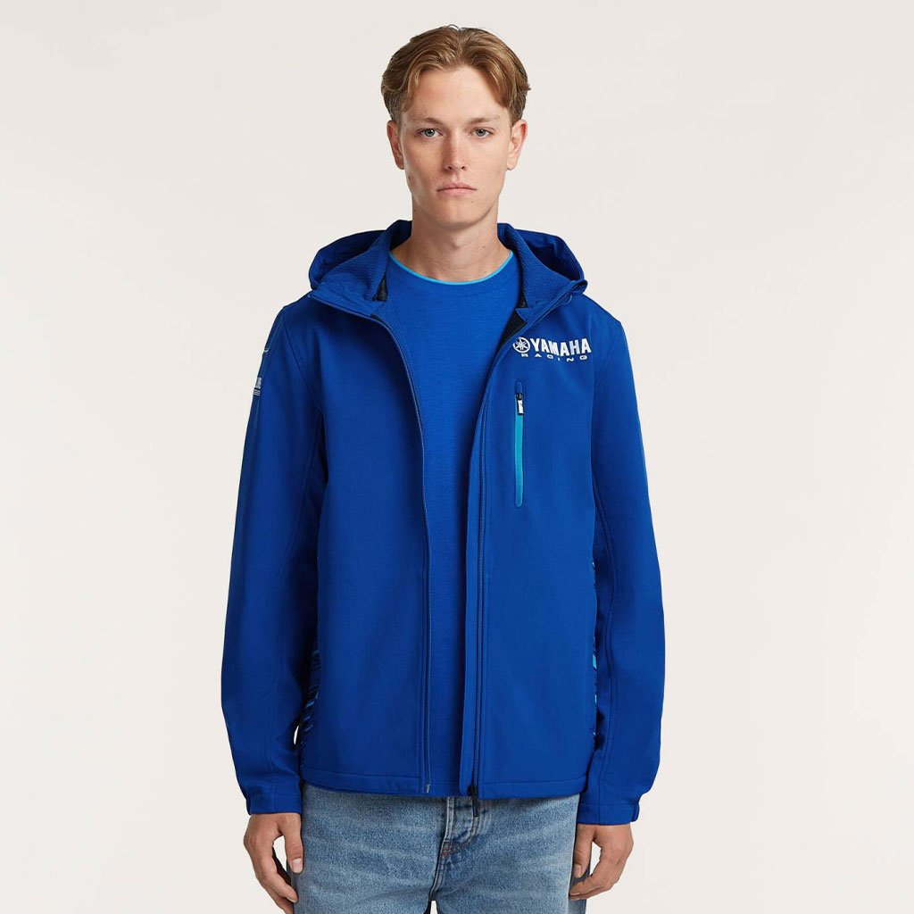 Yamaha Racing Veste Softshell à Capuche Unisexe – L’esprit Motorsport au quotidien