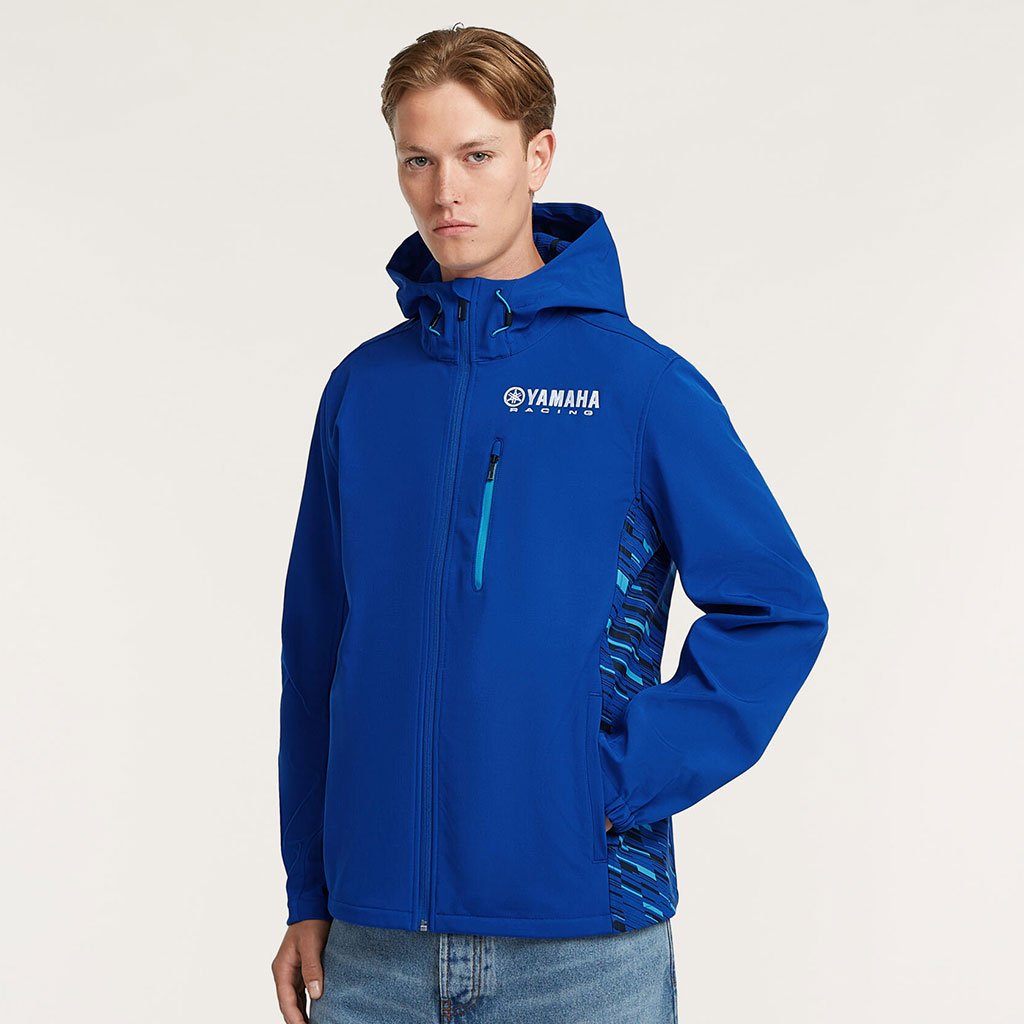Yamaha Racing Veste Softshell à Capuche Unisexe – L’esprit Motorsport au quotidien