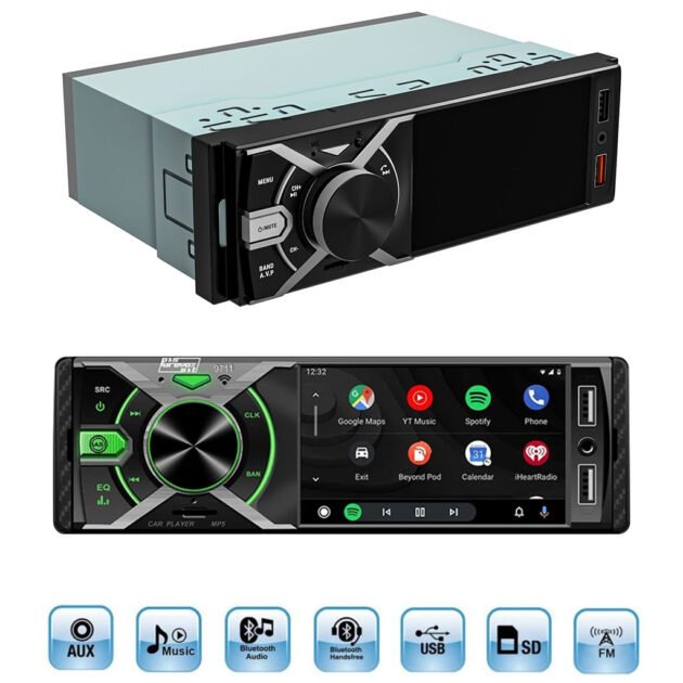 Poste Radio Multimedia G-9711 – Écran 4.3” RGB Bluetooth