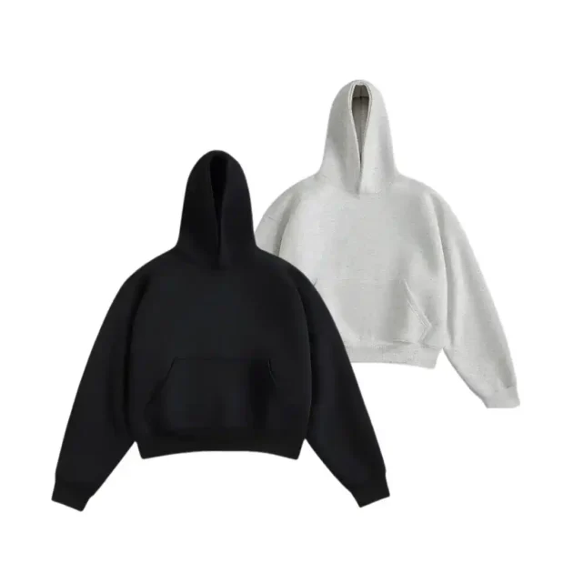 Ensemble 2 Pièces Hoodie + Pantalon Baggy Premium Unisexe Noir