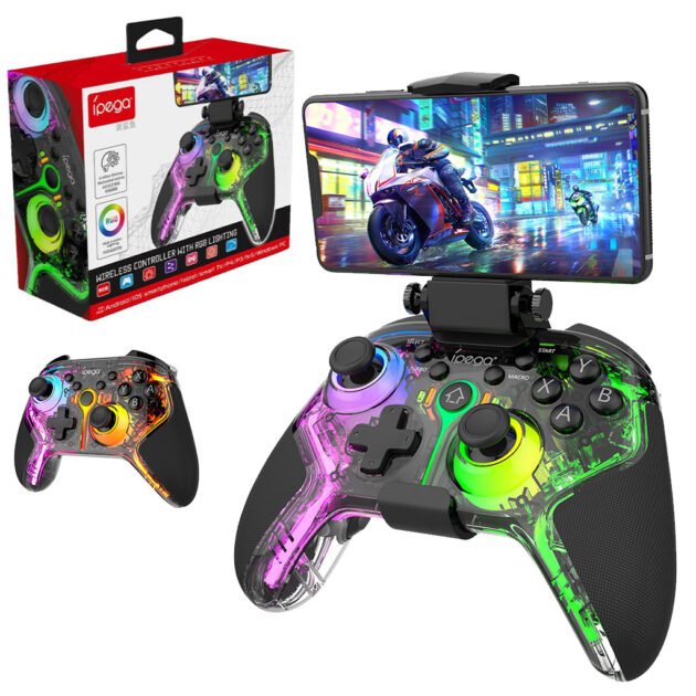Manette Sans Fil IPEGA PG-9666TH – Poignées Lumineuses RGB