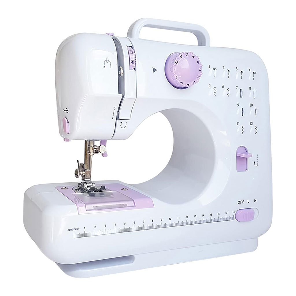 Machine à Coudre Portable 12 Points – 2 Vitesses avec LED & Pédale - الصورة 2