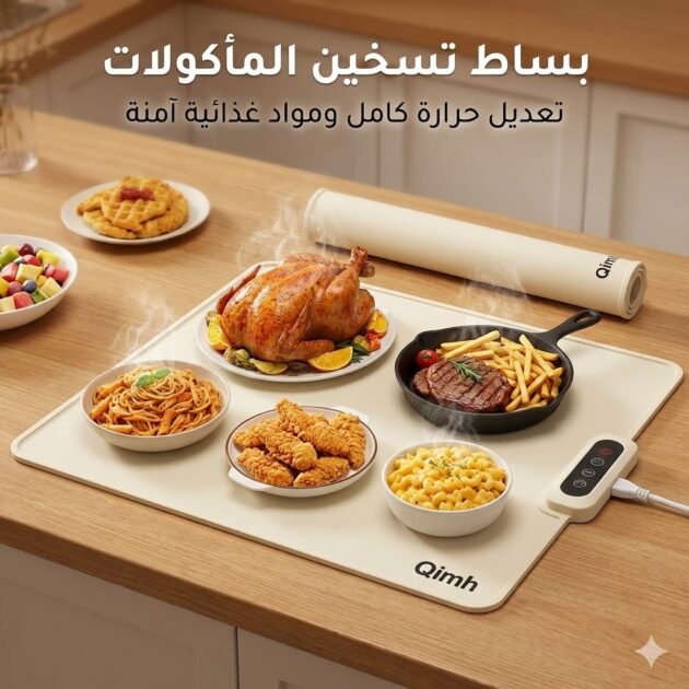 Tapis Électrique Chauffant en Silicone Alimentaire – Température Réglable