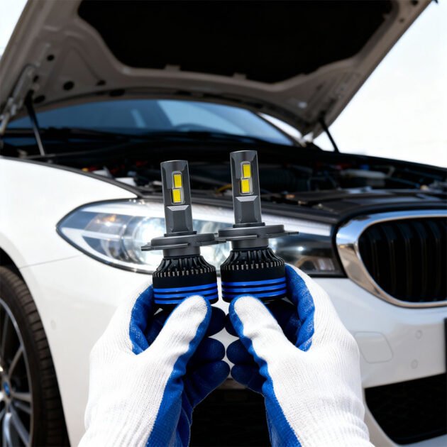 Kit Lampe de phare LED H4 Philips 6000K-16000LM Ultra Puissant – Une visibilité maximale pour conduire en toute sécurité