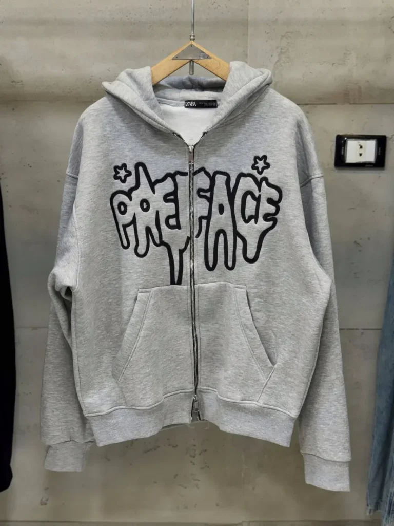 Preface Star ZipUp – Hoodie Zippé Étoile Streetwear Premium