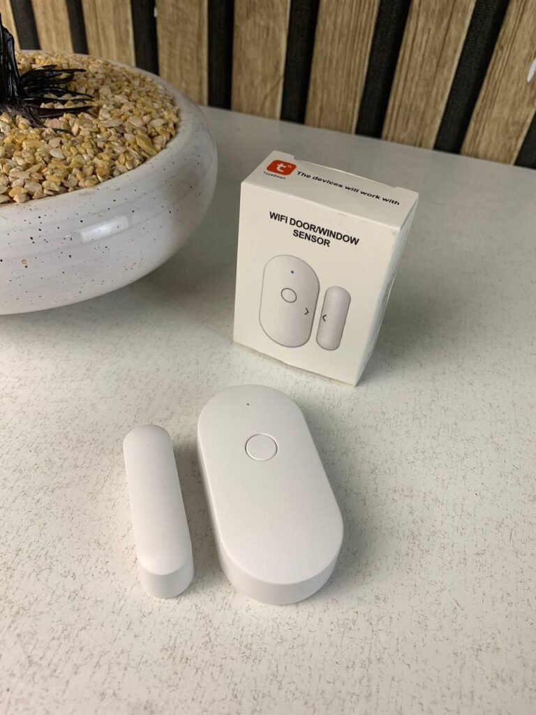 Détecteur de Porte & Fenêtre WiFi – Capteur Magnétique Intelligent