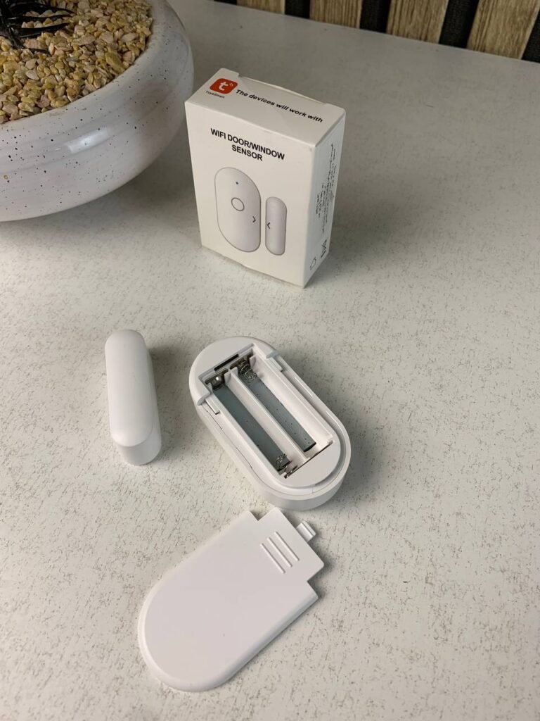 Détecteur de Porte & Fenêtre WiFi – Capteur Magnétique Intelligent