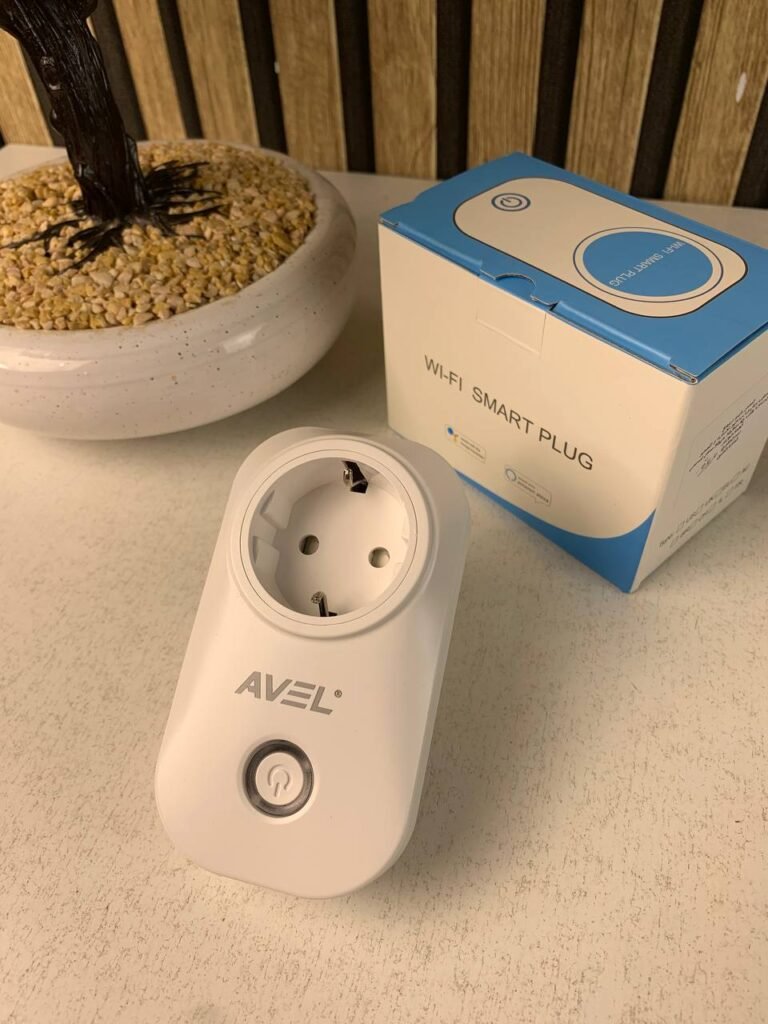 AVEL Prise Intelligente WiFi GM – Commande Vocale & Contrôle Smart Home