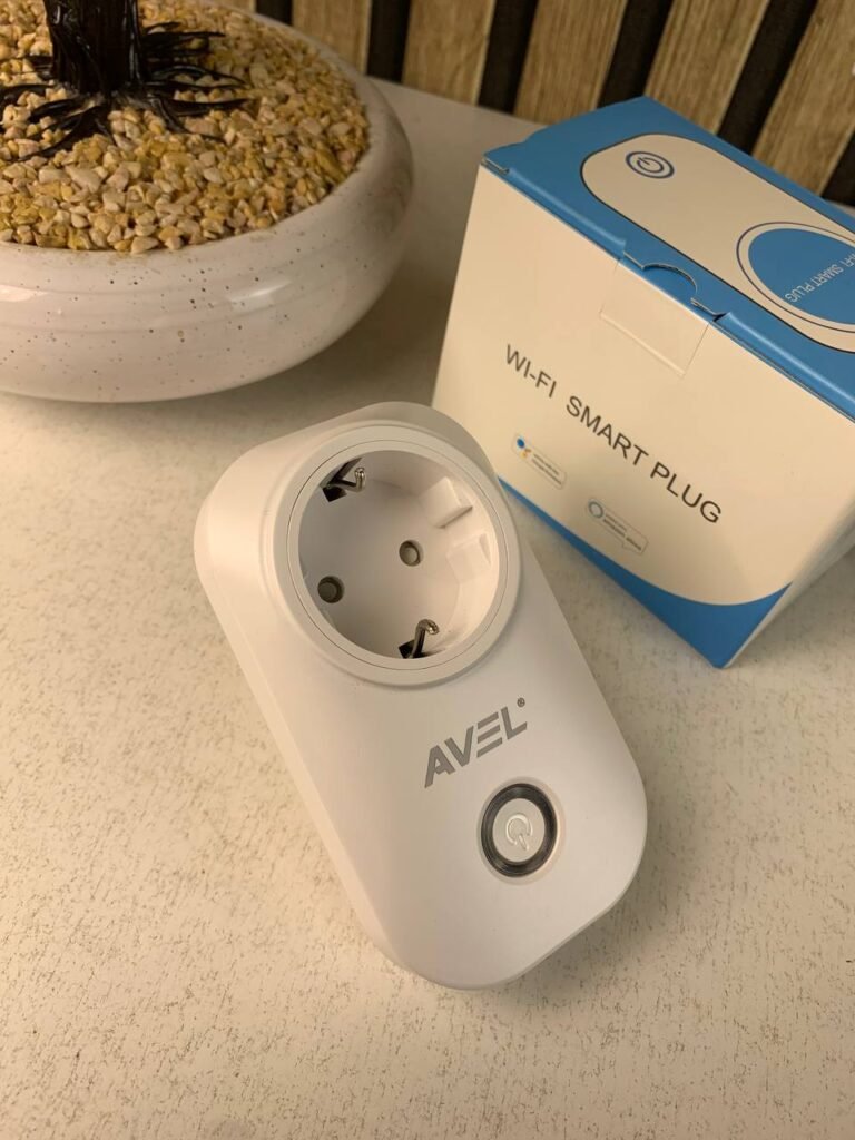 AVEL Prise Intelligente WiFi GM – Commande Vocale & Contrôle Smart Home