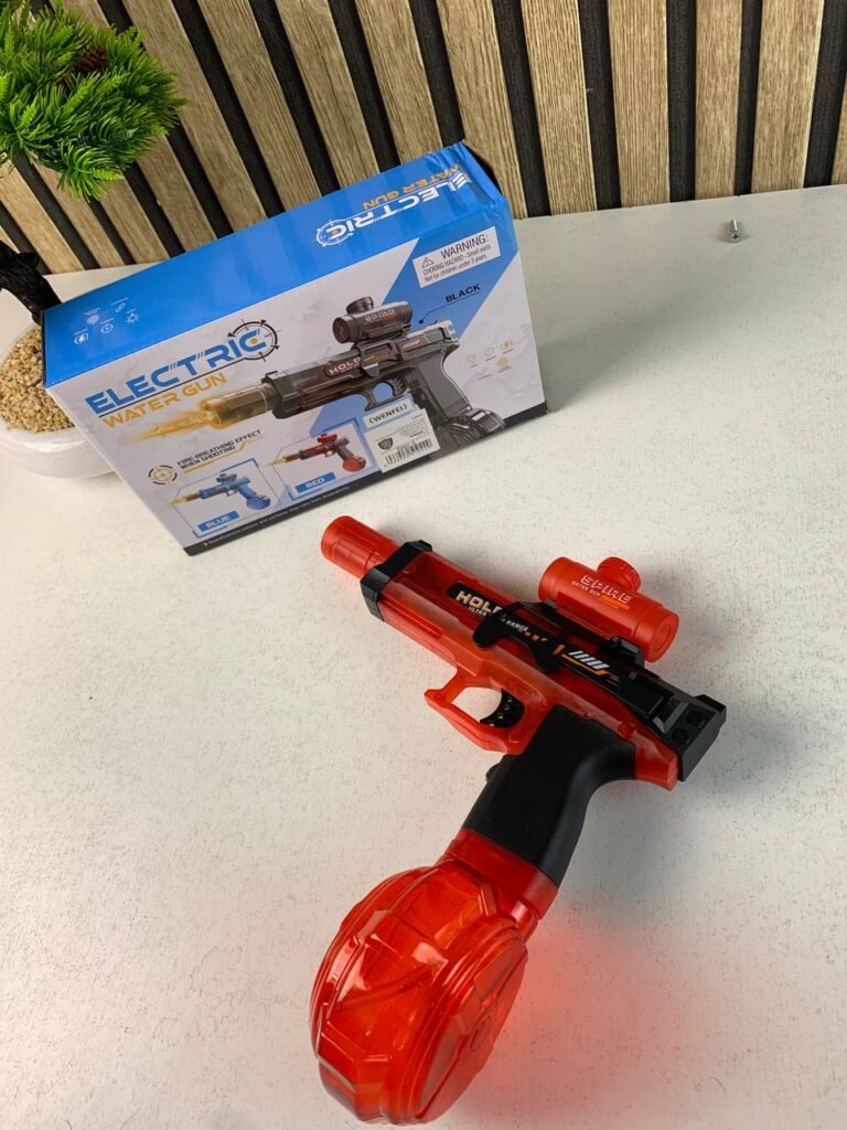 Pistolet à Eau Électrique 320ML avec Effets Lumineux LED