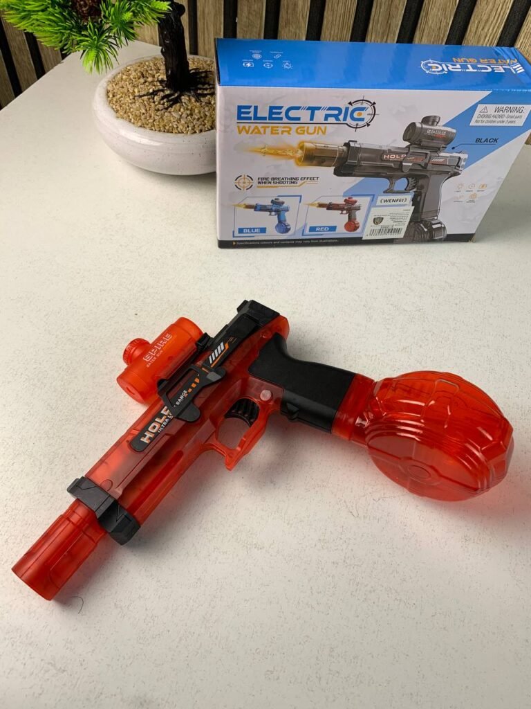 Pistolet à Eau Électrique 320ML avec Effets Lumineux LED