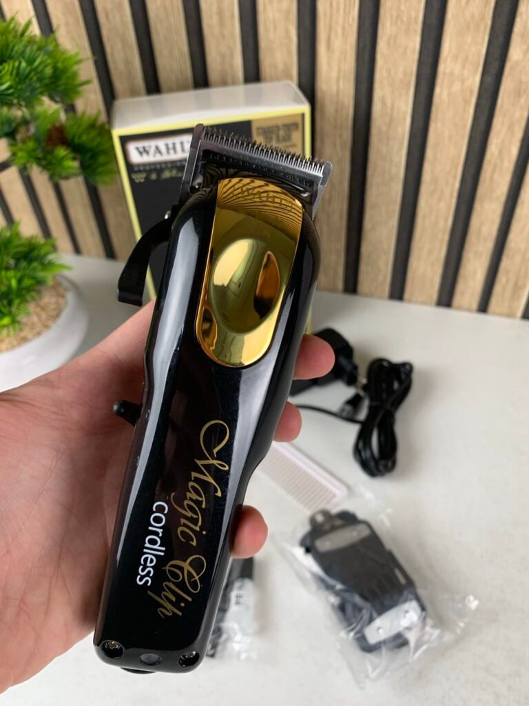 Wahl 5-Star Magic Clip Sans Fil Noir & Doré – Tondeuse Professionnelle