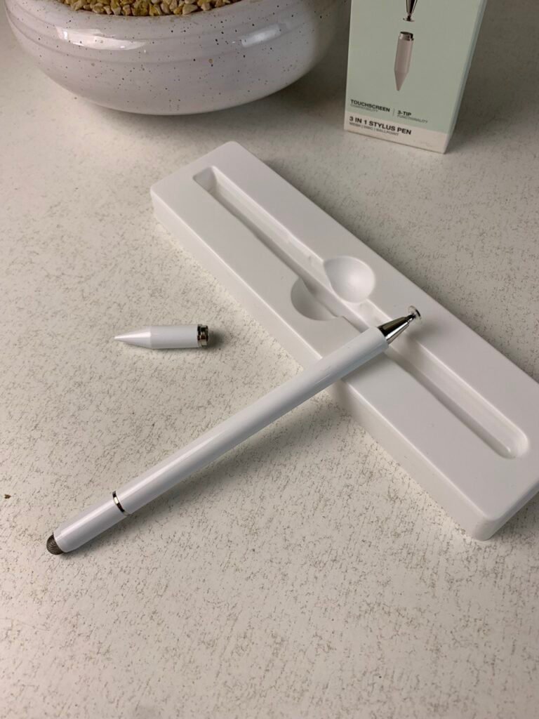 Stylet Universel 3 en 1 – Compatible Tablettes & Smartphones