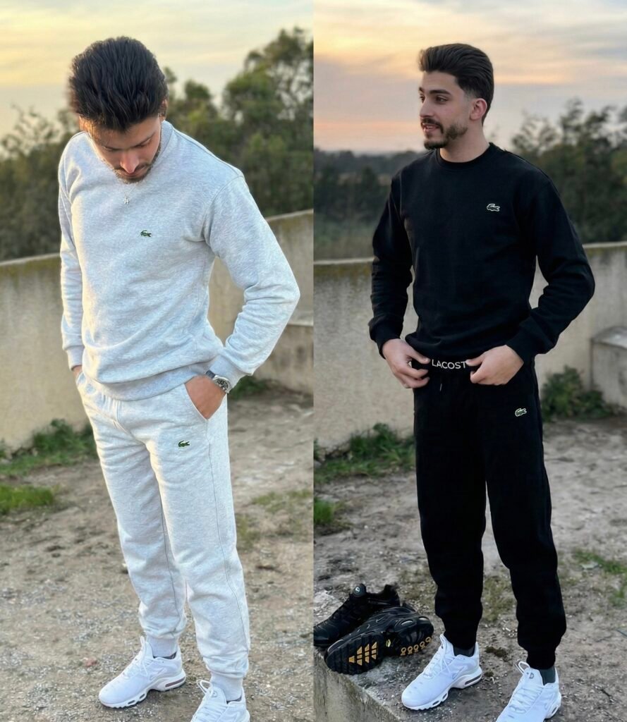 Ensemble LACOST High Quality – Style Sport Chic & Confort Premium