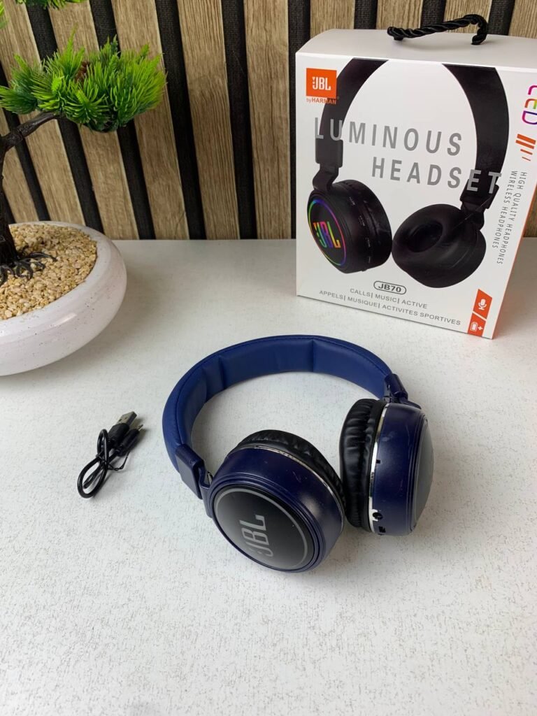 Casque Sans Fil JBL JB70 Son Pur Sans Bruit – Immersion Totale & Bass Puissant