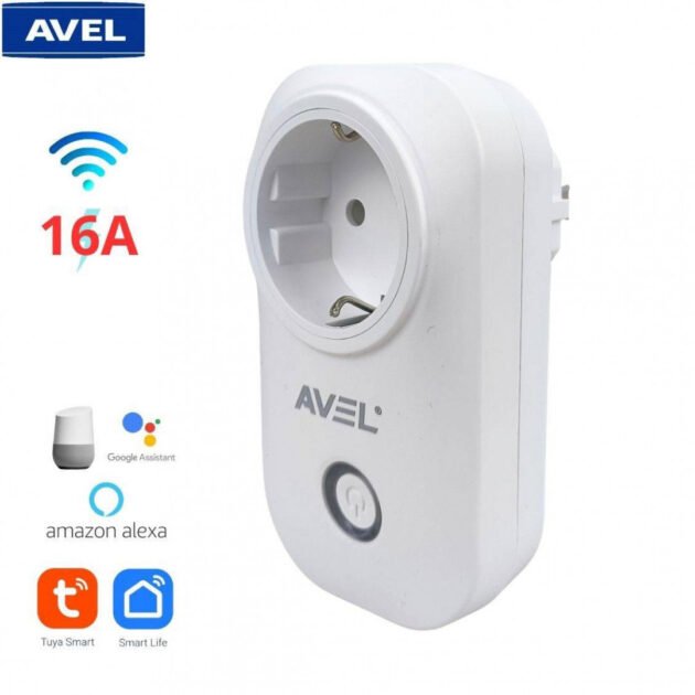 AVEL Prise Intelligente WiFi GM – Commande Vocale & Contrôle Smart Home