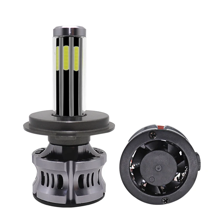 Kit Lampe de phare F6 H4 LED 6 Directions 6500K – Éclairage 360° Ultra Puissant pour Voiture