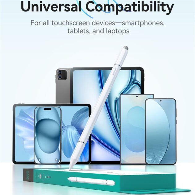Stylet Universel 3 en 1 – Compatible Tablettes & Smartphones