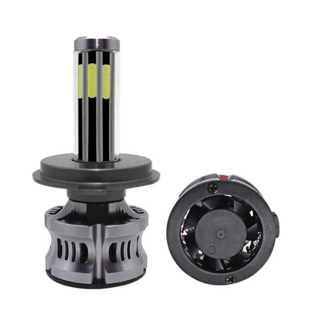 Kit Lampe de phare H4 LED 6 Directions 6000K – Éclairage 360° ultra puissant pour une conduite plus sûre