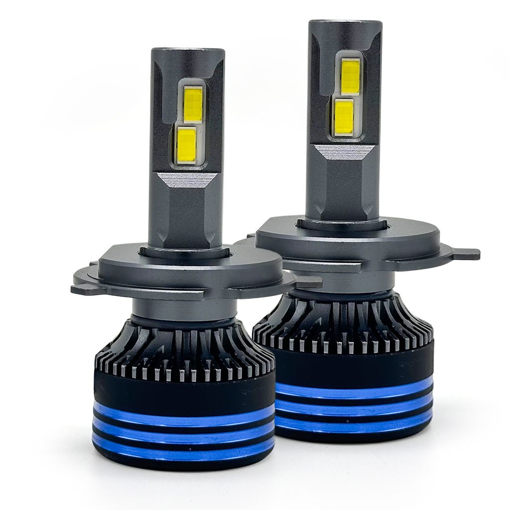 Kit Lampe de phare LED H4 Philips 6000K-16000LM Ultra Puissant – Une visibilité maximale pour conduire en toute sécurité - الصورة 4