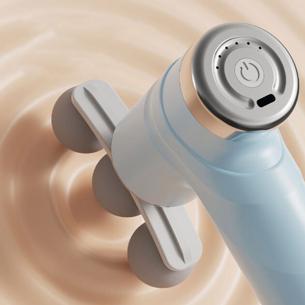 Pistolet de massage pour soulager la douleur 6 vitesses 4 têtes LM-810T – Relaxation profonde et récupération