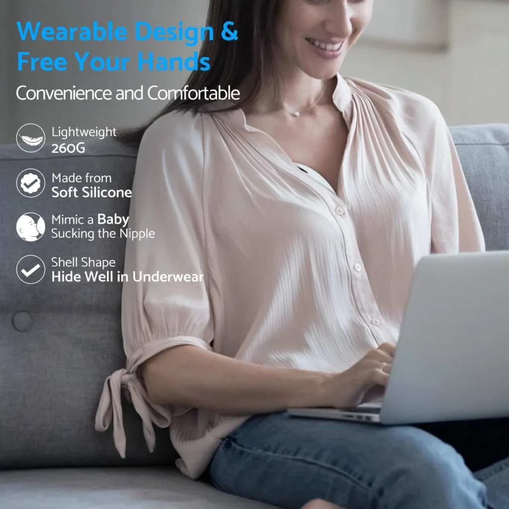 Double Tire Lait Électrique Mains Libres MY-375 4 Modes 12 Niveaux – Liberté & Confort Personnalisé