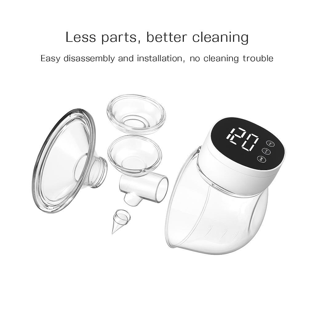 Double Tire Lait Électrique Mains Libres MY-376 3 Modes 9 Niveaux – Confort Total & Liberté d’Utilisation
