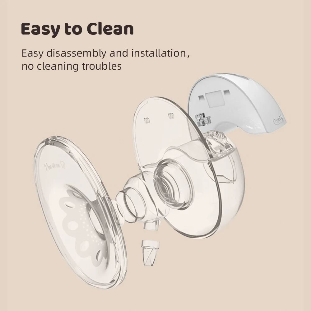 Tire Lait Électrique Mains Libres MY-378 4 Modes 12 Niveaux – Extraction Confortable & Personnalisée