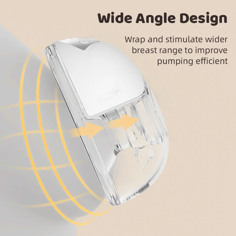 Tire Lait Électrique Mains Libres MY-378 4 Modes 12 Niveaux – Extraction Confortable & Personnalisée