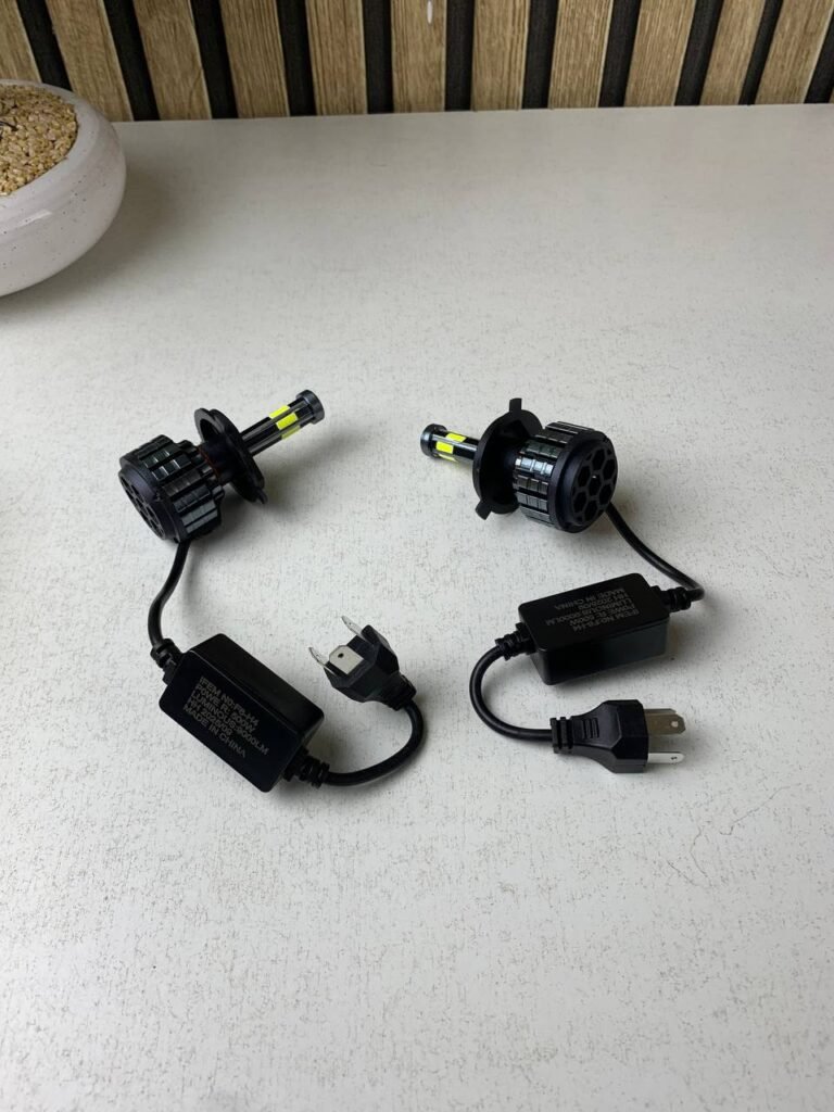 Kit Lampe de phare F6 H4 LED 6 Directions 6500K – Éclairage 360° Ultra Puissant pour Voiture