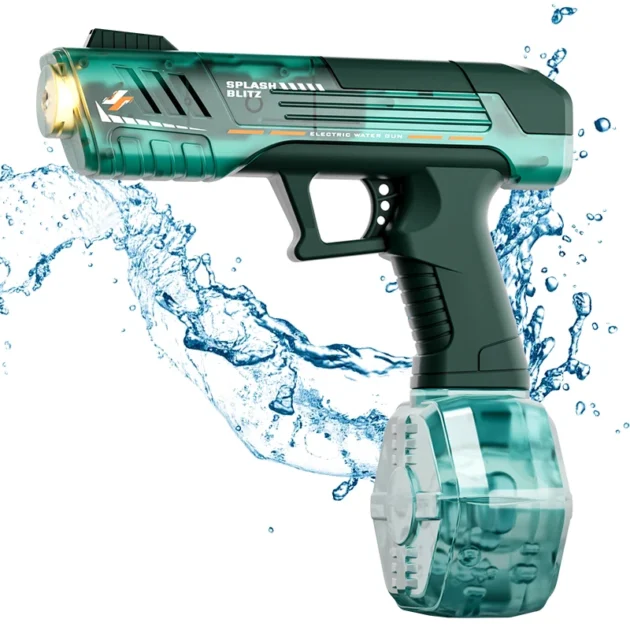 Pistolet à Eau Électrique 350 ML avec Effets Lumineux V2