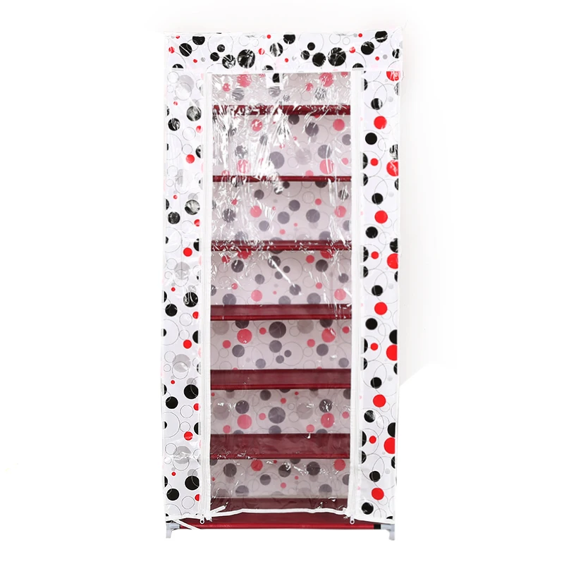 Armoire à chaussures étanche à 6 niveaux zipper – Rangement Pratique & Design Moderne