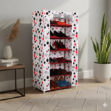 Armoire à chaussures étanche à 6 niveaux zipper – Rangement Pratique & Design Moderne