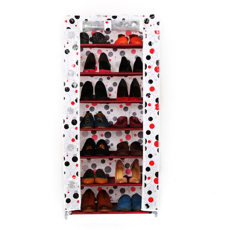 Armoire à chaussures étanche à 6 niveaux zipper – Rangement Pratique & Design Moderne