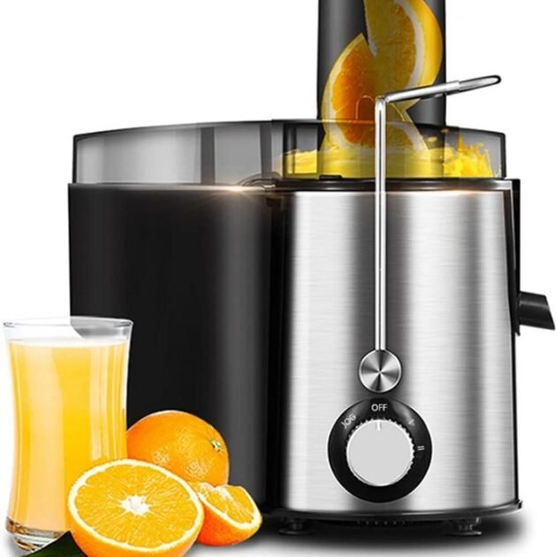 Multismart Extracteur de jus électrique 250W à 2 vitesses pour fruits et légumes – Jus Frais & Énergie Naturelle