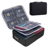 Organiseur de documents multifonctionnel avec serrure de sécurité – Protection Maximale & Organisation Intelligente