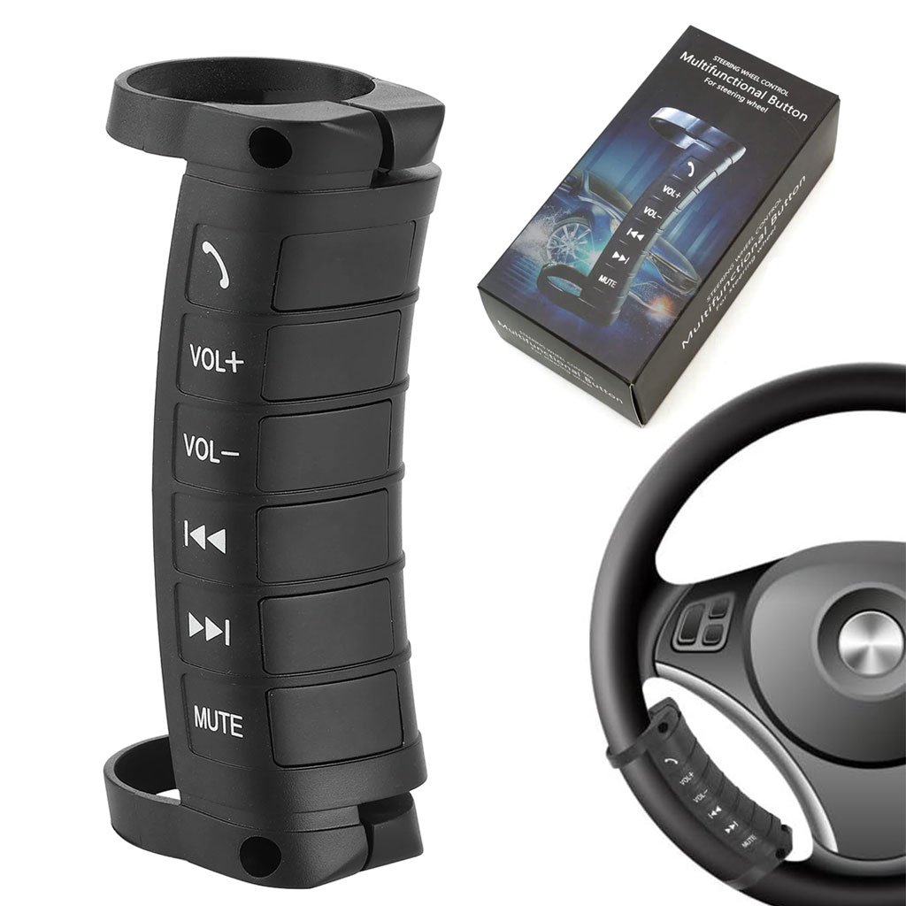 Kit d'installation de boutons de commande au volant pour voitures – Contrôle Facile & Conduite Sécurisée