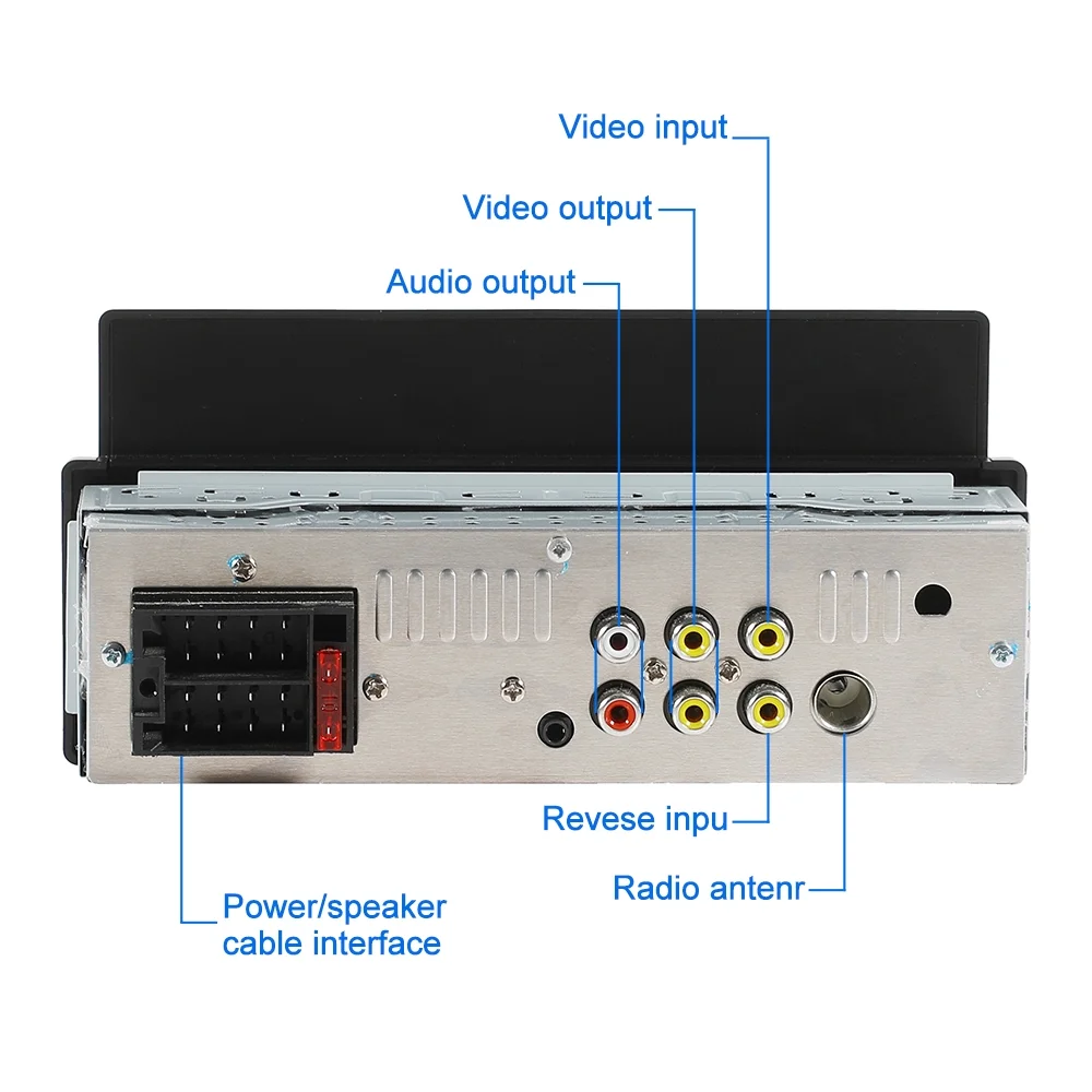 Autoradio 1 DIN MP5 CarPlay & Android Auto Full HD – Connectivité Intelligente & Conduite Moderne
